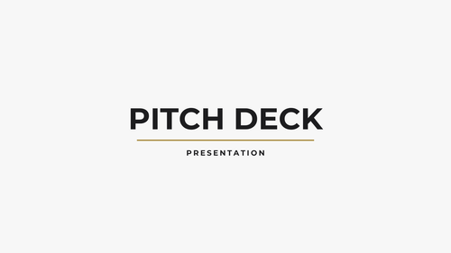 Core Executive Narrative Deck (up to 8 slides)